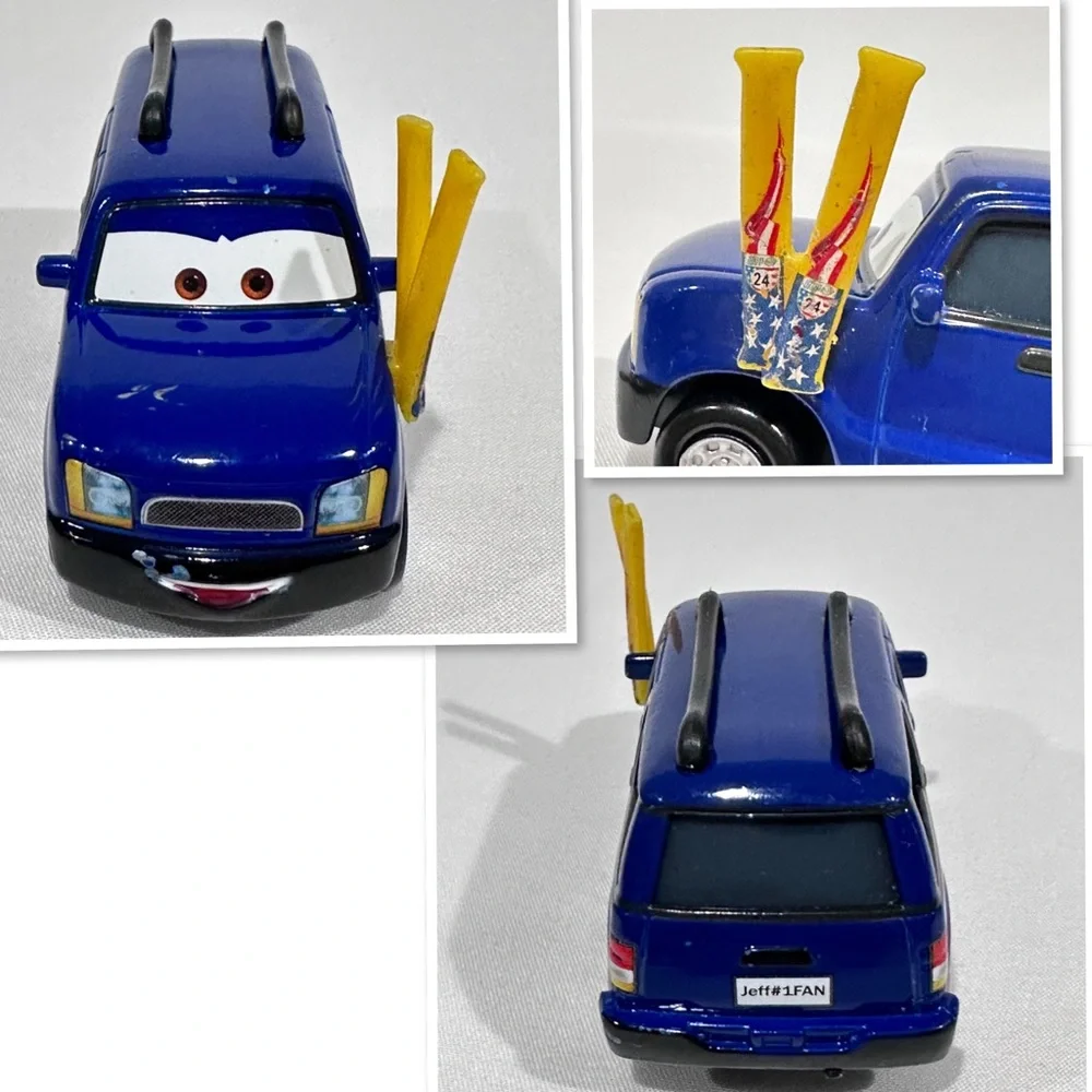 Disney Pixar Cars Race Fans M.A. Brake Drumm, Clutch Foster Die-cast Mattel